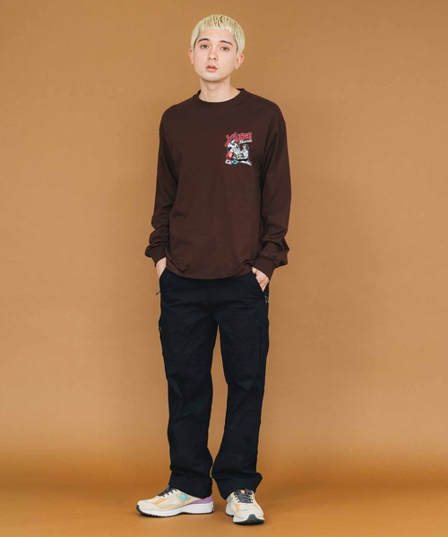 XLARGE(エクストララージ)の「LISTEN TO THE RECORD L/S TEE(Tシャツ/カットソー・メンズ・ブラウン/ホワイト/ブラック・XL/S/M/L)」の21枚目の写真