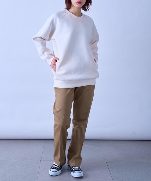 セール】【LIFEMAX】ドライストレッチクルーネックトレーナー