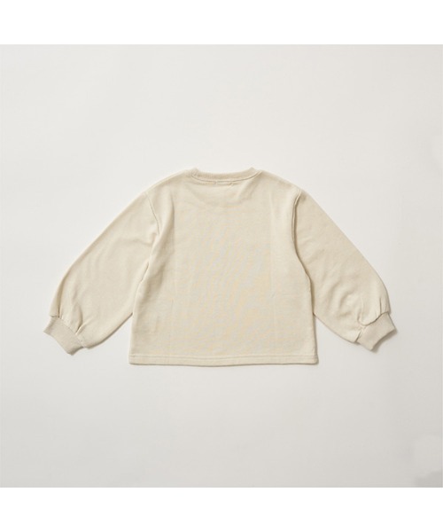 Lycee mine（リセマイン）の「【万能アイテム】アソートカレッジロゴプリントスエット（スウェット・キッズ・ライトブルー/ホワイト系その他/ライトグリーン/ライラック/ベージュ/ピンク/ベージュ系/アイボリー・100cm/120cm/140cm/110cm/130cm/150cm）」の9枚目の写真