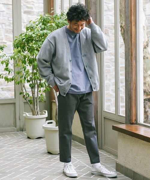 BAYFLOW（ベイフロー）の「フェードカラーニットカーディガン