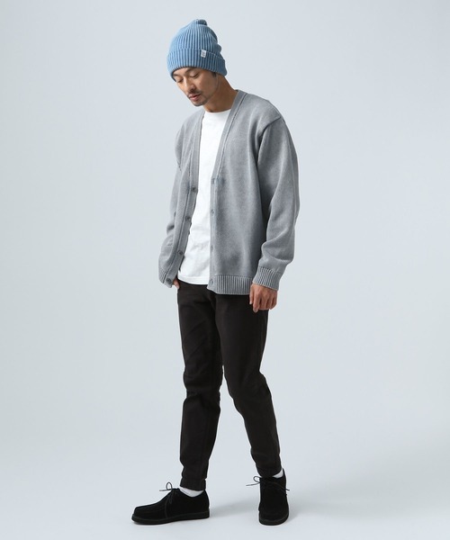 BAYFLOW（ベイフロー）の「フェードカラーニットカーディガン（カーディガン/ボレロ・メンズ・グレー/ブラック/イエロー/ピンク・MEDIUM/LARGE）」の14枚目の写真