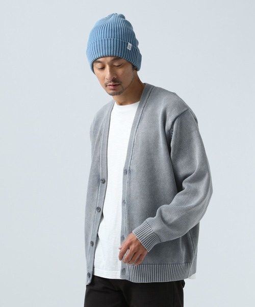 BAYFLOW（ベイフロー）の「フェードカラーニットカーディガン（カーディガン/ボレロ・メンズ・グレー/ブラック/イエロー/ピンク・MEDIUM/LARGE）」の15枚目の写真