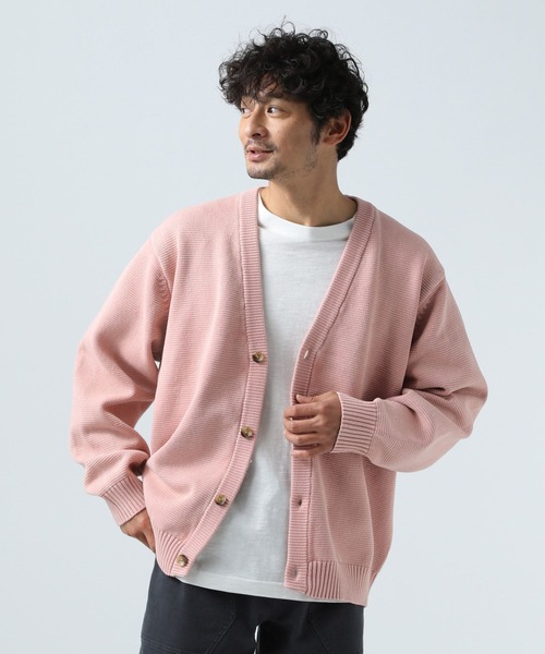 BAYFLOW（ベイフロー）の「フェードカラーニットカーディガン（カーディガン/ボレロ・メンズ・グレー/ブラック/イエロー/ピンク・MEDIUM/LARGE）」の20枚目の写真