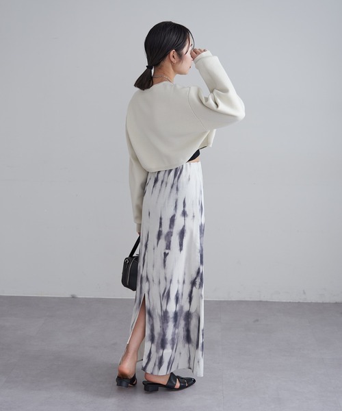 mline（エムライン）の「[mline]ちびボリュームニット（ニット/セーター・レディース・ベージュ/ネイビー/オフホワイト・FREE）」の16枚目の写真