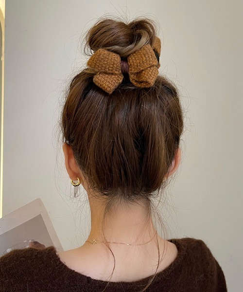 REBALANCE（リバランス）の「スモールリボンバレッタ（バレッタ/ヘアクリップ・レディース・C/E/D/B/A・ONE SIZE）」の6枚目の写真