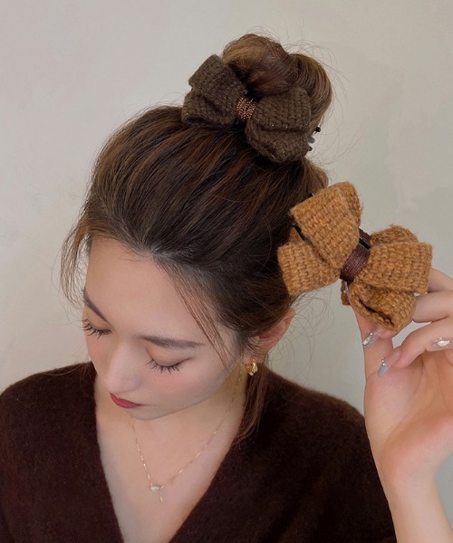 REBALANCE（リバランス）の「スモールリボンバレッタ（バレッタ/ヘアクリップ・レディース・C/E/D/B/A・ONE SIZE）」の7枚目の写真