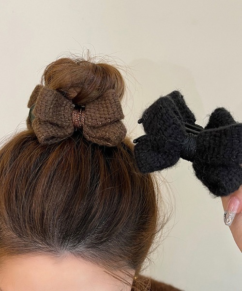 REBALANCE（リバランス）の「スモールリボンバレッタ（バレッタ/ヘアクリップ・レディース・C/E/D/B/A・ONE SIZE）」の8枚目の写真
