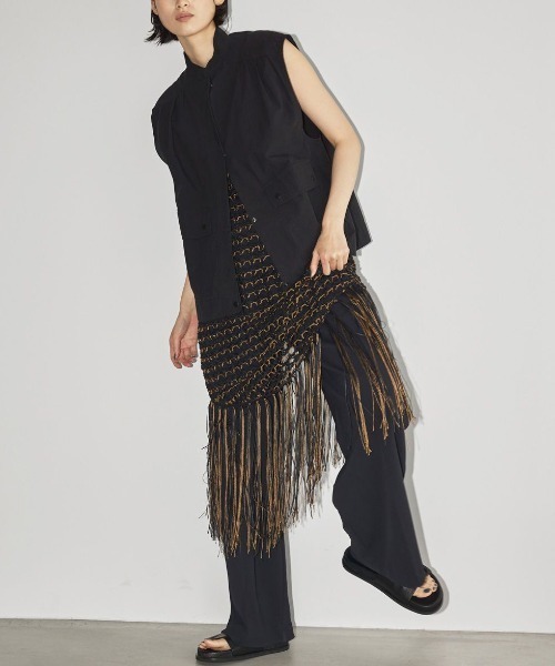 Tapeyarn Crochet Onepiece トゥデイフル TODAYFUL Tapeyarn Crochet Onepiece