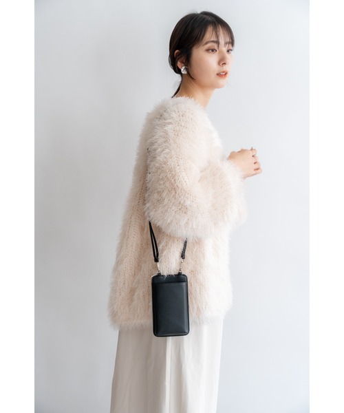 DEVICE(デバイス)の「【財布&スマホショルダー】Rename フェイクレザー スマホウォレットショルダー(財布・レディース・モカ/ブラック/グレー・FREE)」の19枚目の写真