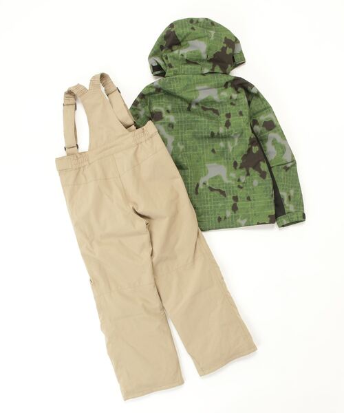 ムラサキスポーツ(ムラサキスポーツ)の「NIMA/ニーマ キッズ ジュニア スノーボード スキー ウェア 上下セット JR-1303(スポーツグッズ・キッズ・グリーン/ブラック・140cm/150cm/160cm/130cm)」の3枚目の写真