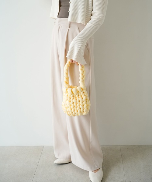 rectangle（レクタングル）の「マンドゥバッグ（ハンドバッグ・レディース・ホワイト/グレー/クリーム・FREE）」の9枚目の写真