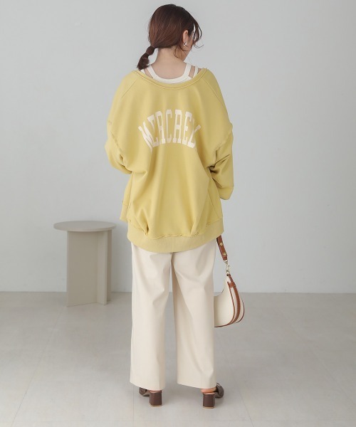 Bab（バブ）の「アメスリカップ付きタンクトップ（タンクトップ・レディース・アイボリー/ブラック/モカ・FREE）」の9枚目の写真