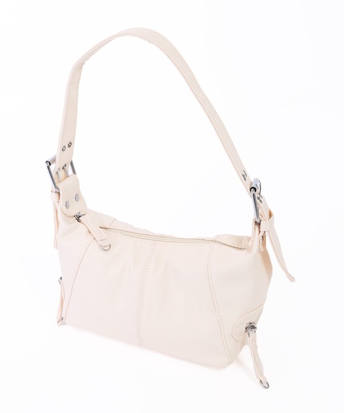 PHILLY(フィリー)の「べルトデザインバッグ(ショルダーバッグ・レディース・ブラック/ピンク/アイボリー・FREE)」の13枚目の写真