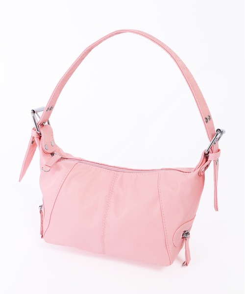 PHILLY(フィリー)の「べルトデザインバッグ(ショルダーバッグ・レディース・ブラック/ピンク/アイボリー・FREE)」の14枚目の写真