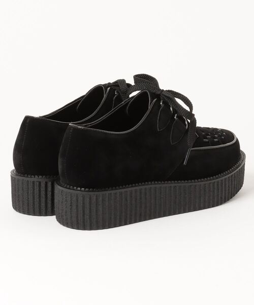 LOVEHUNTER（ラブハンター）の「LOVEHUNTER / 厚底インターレースブーツ（その他シューズ・メンズ・ブラック×ホワイト/レオパード/ブラック×ブラック/ブラック/ホワイト・40/43/41/42/44）」の10枚目の写真