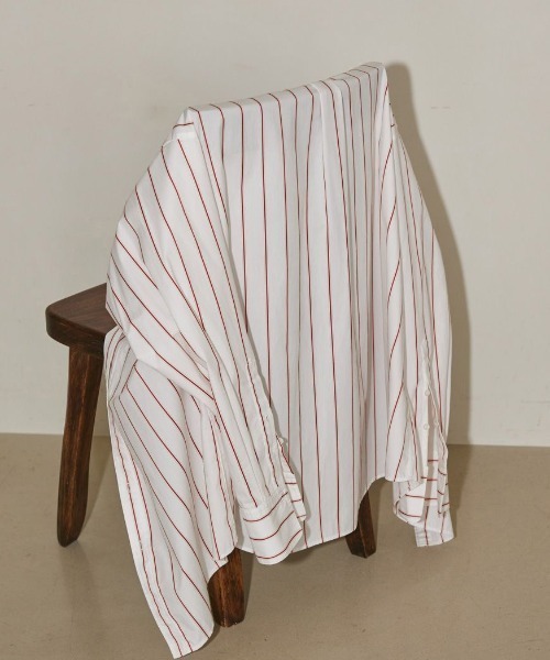 TODAYFUL（トゥデイフル）の「TODAYFUL Stripe Over Shirts 12310402