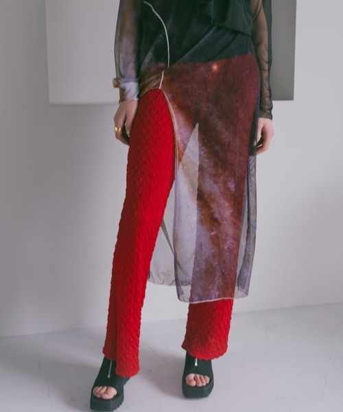 希少！Sahara シアードレス Sheer Dress 'Photography'（ワンピース）｜sahara（サハラ）の