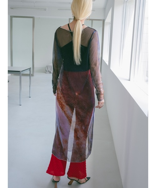 Sheer Dress 'Photography'（ワンピース）｜sahara（サハラ）の