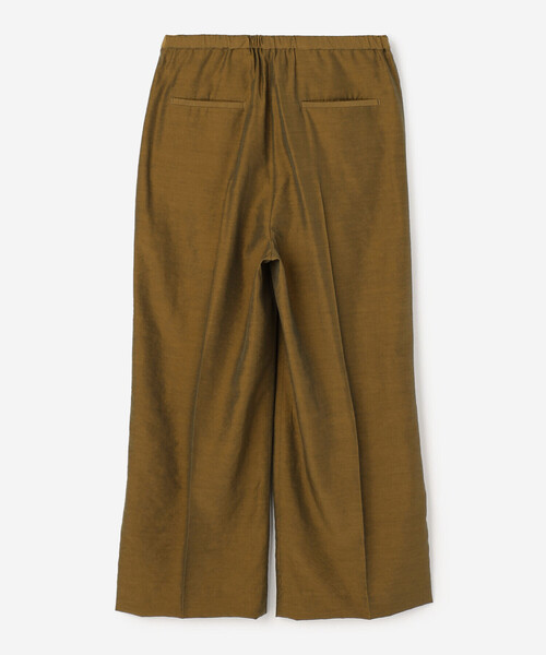 Bshop（ビショップ）の「FANTASTICDAYS | センタープレスワイドパンツ WOMEN（スラックス・レディース・グレー/ブラウン・40/38）」の6枚目の写真