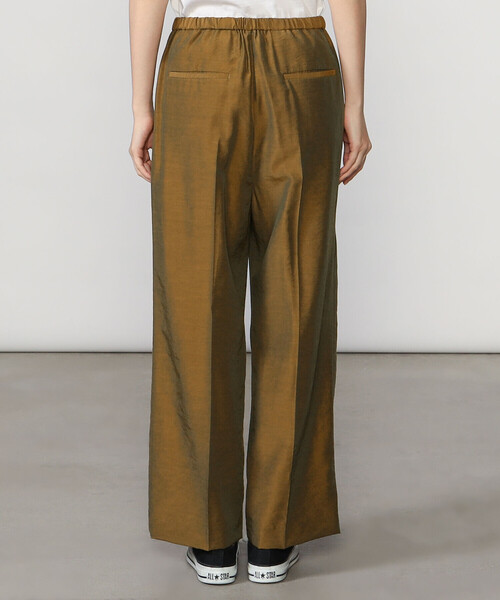 Bshop（ビショップ）の「FANTASTICDAYS | センタープレスワイドパンツ WOMEN（スラックス・レディース・グレー/ブラウン・40/38）」の11枚目の写真