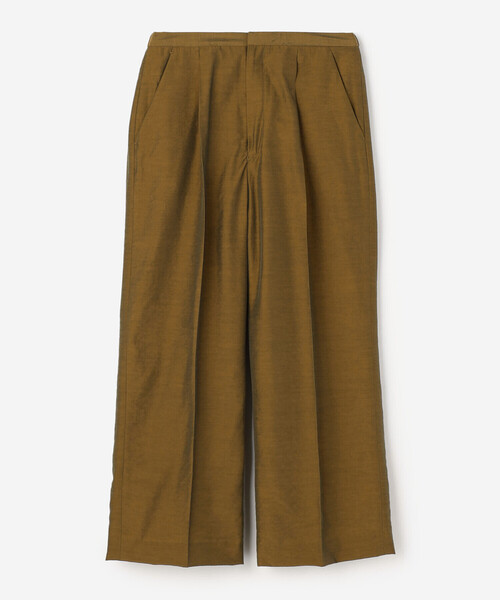 Bshop（ビショップ）の「FANTASTICDAYS | センタープレスワイドパンツ WOMEN（スラックス・レディース・グレー/ブラウン・40/38）」の13枚目の写真