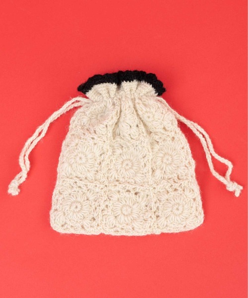 Dot&Stripes CHILD WOMAN(ドットアンドストライプス チャイルドウーマン)の「【WEB別注】ネパールかぎ針巾着BAG(ハンドバッグ・レディース・キナリ・FREE)」の13枚目の写真