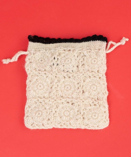 Dot&Stripes CHILD WOMAN(ドットアンドストライプス チャイルドウーマン)の「【WEB別注】ネパールかぎ針巾着BAG(ハンドバッグ・レディース・キナリ・FREE)」の15枚目の写真