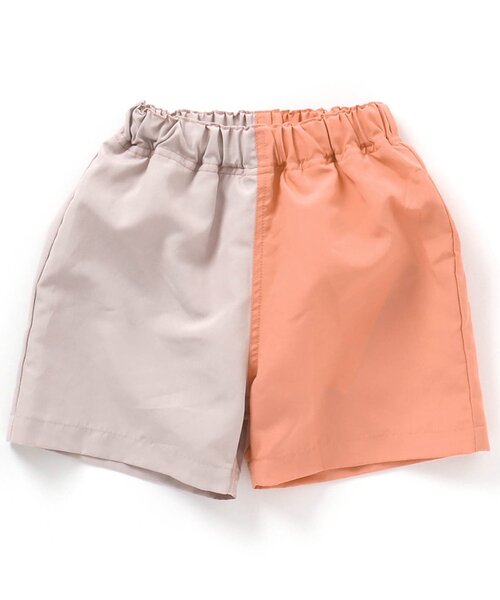 apres les cours(アプレレクール)の「【UVカット/一部リンク可能】バイカラー・総柄トランクス水着(水着・キッズ・イエロー/レインボー/サックスブルー/ネイビー・100/140/80/120/130/110/90)」の1枚目の写真