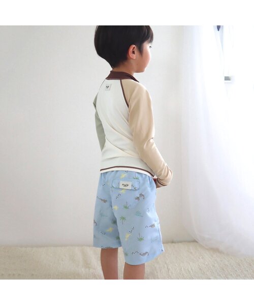 【美品】apres les cours 　100サイズ 新品未使用 apres les cours ウエストスカラップパンツ 100