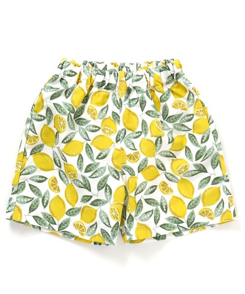 apres les cours(アプレレクール)の「【UVカット/一部リンク可能】バイカラー・総柄トランクス水着(水着・キッズ・イエロー/レインボー/サックスブルー/ネイビー・100/140/80/120/130/110/90)」の11枚目の写真