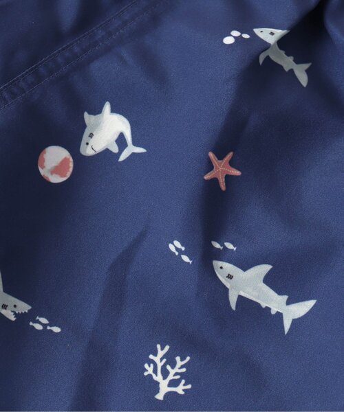 apres les cours(アプレレクール)の「【UVカット/一部リンク可能】バイカラー・総柄トランクス水着(水着・キッズ・イエロー/レインボー/サックスブルー/ネイビー・100/140/80/120/130/110/90)」の13枚目の写真