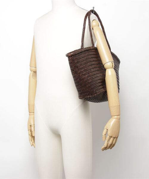 DRAGON（ドラゴン）の「DRAGON/ドラゴン MARKET DIAGONAL TRIPLE JUMP ハンドバッグ（ハンドバッグ・メンズ・ダークブラウン・FREE）」の5枚目の写真