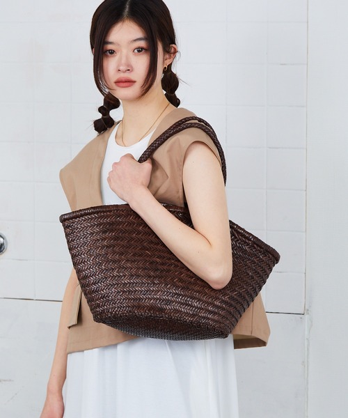 DRAGON（ドラゴン）の「DRAGON/ドラゴン MARKET DIAGONAL TRIPLE JUMP ハンドバッグ（ハンドバッグ・メンズ・ダークブラウン・FREE）」の17枚目の写真