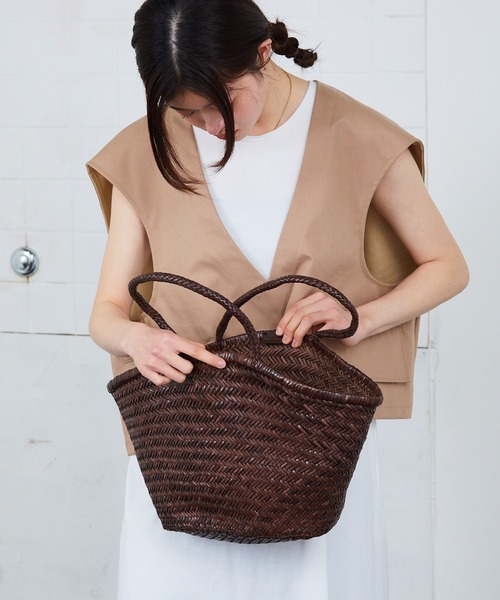 DRAGON（ドラゴン）の「DRAGON/ドラゴン MARKET DIAGONAL TRIPLE JUMP ハンドバッグ（ハンドバッグ・メンズ・ダークブラウン・FREE）」の16枚目の写真