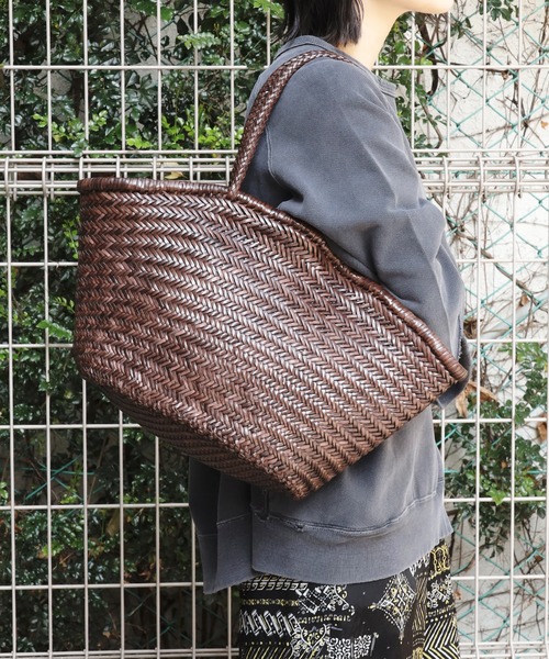 DRAGON（ドラゴン）の「DRAGON/ドラゴン MARKET DIAGONAL TRIPLE JUMP ハンドバッグ（ハンドバッグ・メンズ・ダークブラウン・FREE）」の14枚目の写真