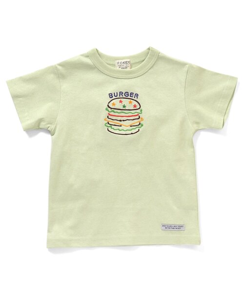 F.O.KIDS（エフオーキッズ）の「Stitch Tee（Tシャツ/カットソー・キッズ・チャコール/キナリ/ブルー/パープル/グリーン/イエロー・130/90/95/120/100/140/110/80）」の15枚目の写真