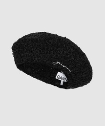 Velvet Crochet Beret