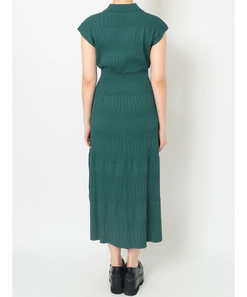 MURUA（ムルーア）の「ウエストリブニットワンピース（ワンピース・レディース・ブラック/グリーン・FREE）」の10枚目の写真