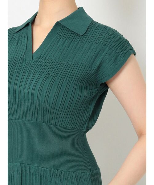 MURUA（ムルーア）の「ウエストリブニットワンピース（ワンピース・レディース・ブラック/グリーン・FREE）」の12枚目の写真