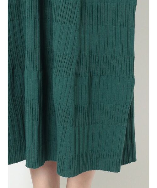 MURUA（ムルーア）の「ウエストリブニットワンピース（ワンピース・レディース・ブラック/グリーン・FREE）」の13枚目の写真
