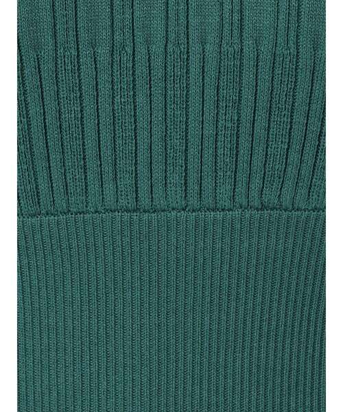 MURUA（ムルーア）の「ウエストリブニットワンピース（ワンピース・レディース・ブラック/グリーン・FREE）」の15枚目の写真