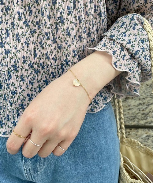flower（フラワー）の「ピュアハートブレスレット（ブレスレット・レディース・ゴールド・FREE）」の8枚目の写真