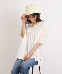 SHOO・LA・RUE | 【ずるいくらい大人可愛い】スカラップレースブラウス(シャツ/ブラウス)