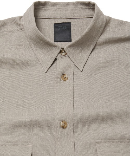 DAIWA PIER39(ダイワピア39)の「DAIWA PIER39 TECH BOMBAY SAFARI SHIRTS S/S BE-92023(シャツ/ブラウス・メンズ・ベージュ/ブラック・SMALL/MEDIUM/LARGE)」の5枚目の写真