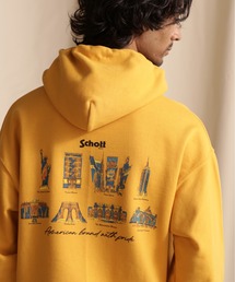schott | Schott/ショット/HOODED SWEAT N.Y. MAP /ニューヨークマップ パーカー(パーカー)
