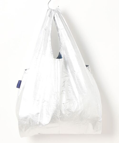 BAGGU（バグー）の「【BAGGU/バグゥ】STANDARD BAGGU メタリック 23SS（エコバッグ/サブバッグ・レディース・シルバー/シルバー系その他2/ゴールド/シルバー系その他・FREE）」の5枚目の写真