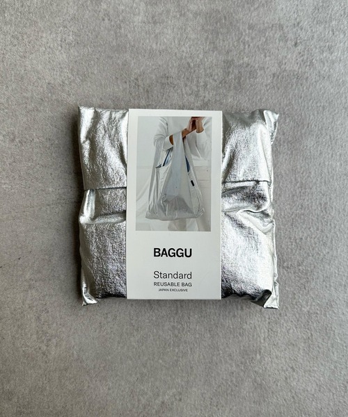 BAGGU（バグー）の「【BAGGU/バグゥ】STANDARD BAGGU メタリック 23SS（エコバッグ/サブバッグ・レディース・シルバー/シルバー系その他2/ゴールド/シルバー系その他・FREE）」の18枚目の写真