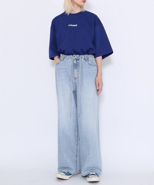 WOND(ウォンド)の「STANCE Tシャツ(Tシャツ/カットソー・レディース・ホワイト/ブラック/ブルー・FREE)」の20枚目の写真