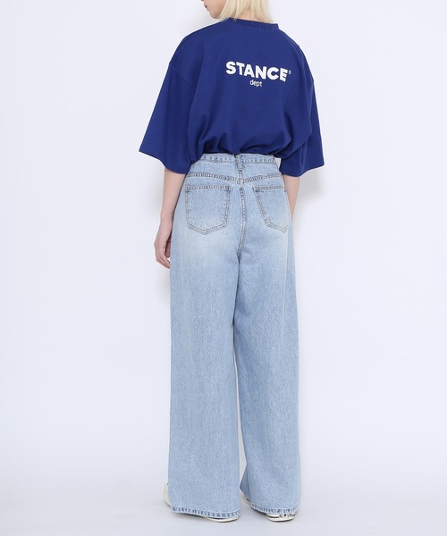 WOND(ウォンド)の「STANCE Tシャツ(Tシャツ/カットソー・レディース・ホワイト/ブラック/ブルー・FREE)」の21枚目の写真