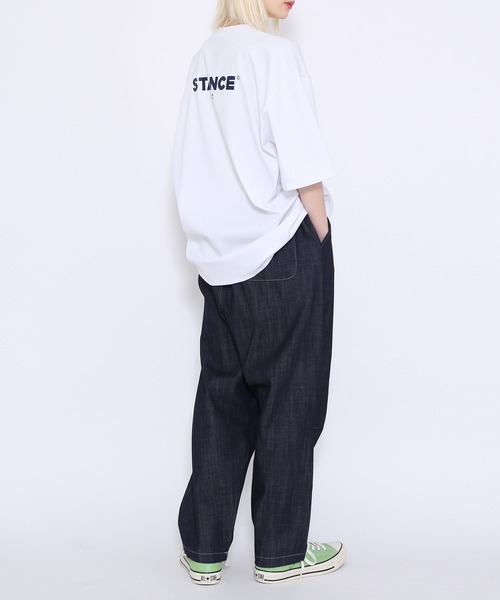 WOND(ウォンド)の「STANCE Tシャツ(Tシャツ/カットソー・レディース・ホワイト/ブラック/ブルー・FREE)」の17枚目の写真
